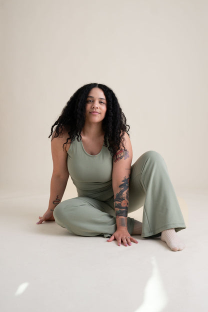 Eleanor Pants in Pistachio