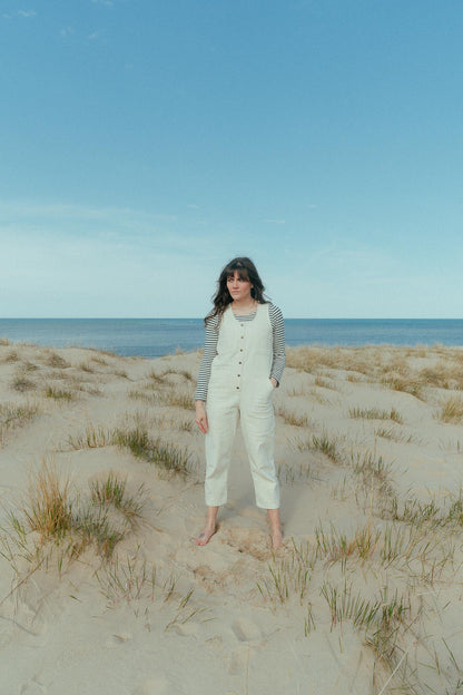 Rebel Denim Jumpsuit in Natural Denim